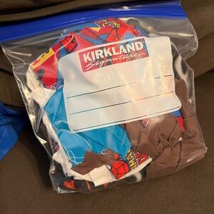 Bag of fabric scraps